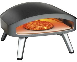 Cuptor pizza cu gaz Tenneker Galaxy TG-4 16" oțel 60x66,8 cm argintiu/negru incl. piatră pizza și furtun gaz