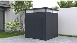 Căsuță de grădină plastic 190x190 cm antracit
