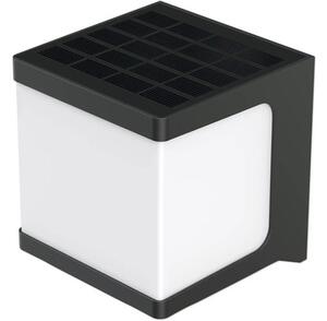 Lampă solară cu LED 1000 lumeni 4000K, negru