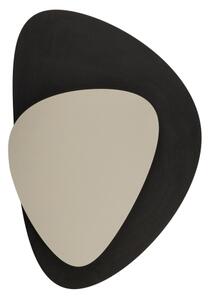 Aplică LED PEDRA LED/7W/230V negru/bej