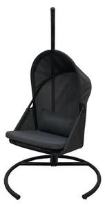 Scaun cuib 110x99x190 cm negru