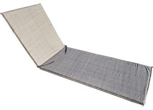 Pernă pentru șezlong Clasic 190x56x4 cm gri