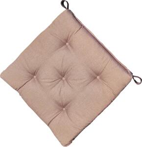 Pernă scaun Soft 40x40x6 cm maro