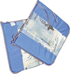 Set 2 perne scaun 39x39x3cm albastru