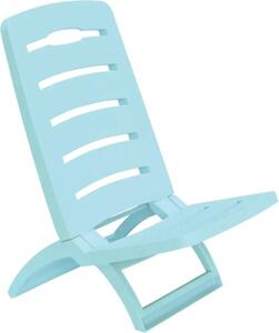 Scaun pliabil Bica Sandy plastic 55x37,5x65 cm turcoaz