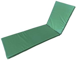 Pernă pentru șezlong 177x56x3 cm verde