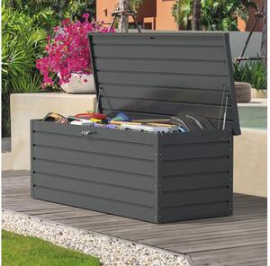 Ladă depozitare DuraMax Palladium metal 166x86x76 cm antracit