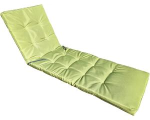 Pernă pentru șezlong Soft 190x58x6 cm verde