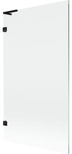 Mexen, Paravan de baie Mexen Lunar L cu 1 aripă 100 x 150 cm, transparent, negru - 897L-100-000-70-00