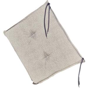 Pernă scaun Clasic 40x45x4 cm gri