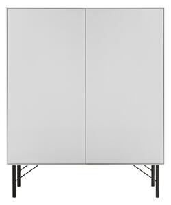 Comodă înaltă albă-neagră 91x111 cm Edge by Hammel - Hammel Furniture