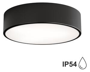 Plafonieră pentru baie CLARE 2xE27/24W/230V d. 30 cm negru IP54 Brilagi