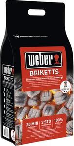 Cărbuni bricheți pentru grătar Weber 4 kg