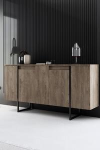 Dulap Luna (Nuc + Negru). Promo -11%. 1073569