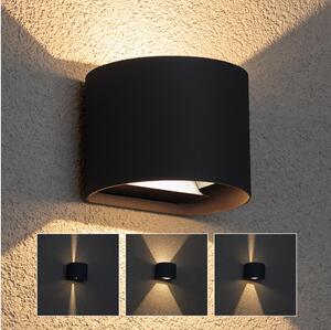 Aplică LED de exterior Brilagi RONDO LED/6W/230V antracit IP54