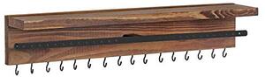 Suport bijuterii, Songmics, Maro-Negru, 40x7.5x7.5 cm
