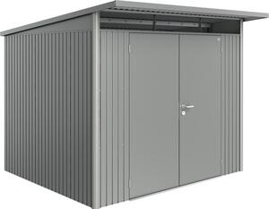 Magazie grădină Biohort AvantGarde A6 ușă dublă 260x260 cm gri-cuarț metalizat