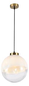Lustră pe cablu VANA 1xE27/40W/230V crem/auriu