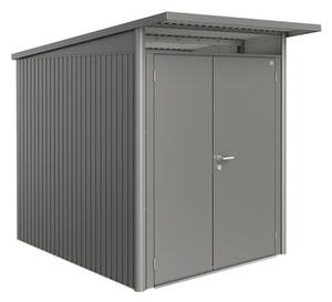 Magazie grădină Biohort AvantGarde A1 ușă dublă 180x220 cm gri-cuarț metalizat