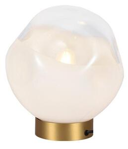Lampă de masă VANA 1xE27/40W/230V crem/auriu