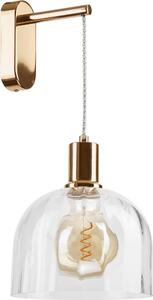 Aplică de perete VIVE 1xE27/15W/230V auriu
