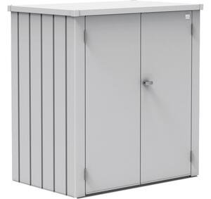 Dulap terasă Biohort Romeo L 132x87x140 cm argintiu metalizat
