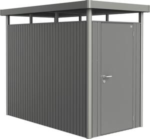 Magazie grădină Biohort HighLine HS metal 155x275 cm gri-cuarț metalizat