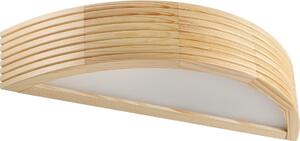 Aplica de perete NATURAL MODERN 1xE27/15W/230V din lemn de pin