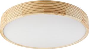 Plafonieră NATURAL MODERN cu 4 socluri E27 (15W, 230V), diametru 58 cm, din lemn de pin