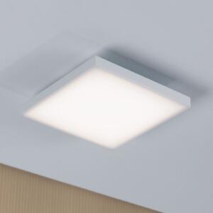 Paulmann Velora plafonieră LED 22,5 x 22,5cm, Alb, Camera de zi / sufragerie, Metal, Modern