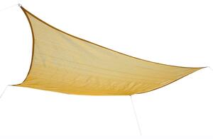 Outsunny Tendone parasole rettangolare in HDPE, sabbia, 3x4m
