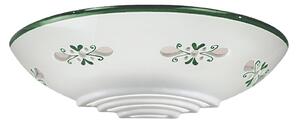 Bassano aplică din ceramică, adiacentă, verde