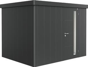 Magazie grădină Biohort Neo 2C metal ușă standard 291,5x235,5 cm gri închis metalizat