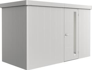 Magazie grădină Biohort Neo 1D metal ușă standard 347,5x179,5 cm argintiu metalizat