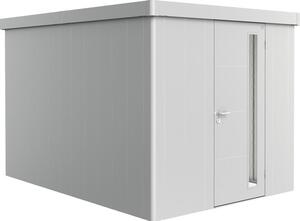 Magazie grădină Biohort Neo 4B metal ușă standard 235,5x347,5 cm argintiu metalizat