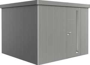Magazie grădină Biohort Neo 3C metal ușă standard 291,5x291,5 cm gri-cuarț metalizat