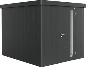 Magazie grădină Biohort Neo 3B metal ușă standard 235,5x291,5 cm gri închis metalizat