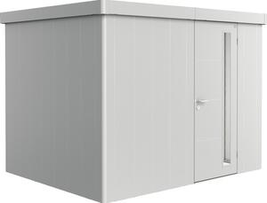 Magazie grădină Biohort Neo 2C metal ușă standard 291,5x235,5 cm argintiu metalizat