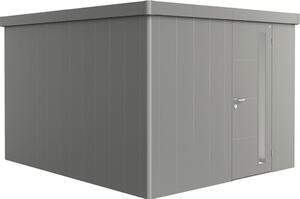 Magazie grădină Biohort Neo 4C metal ușă standard 291,5x347,5 cm gri-cuarț metalizat