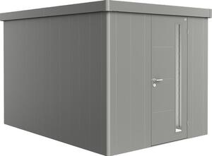 Magazie grădină Biohort Neo 4B metal ușă standard 235,5x347,5 cm gri-cuarț metalizat