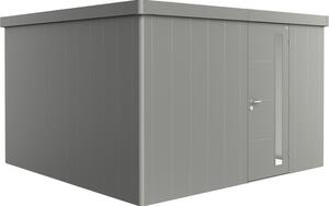 Magazie grădină Biohort Neo 4D metal ușă standard 348x348 cm gri-cuarț metalizat