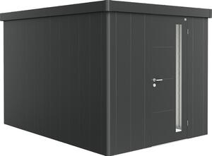 Magazie grădină Biohort Neo 4B metal ușă standard 235,5x347,5 cm gri închis metalizat