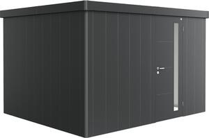 Magazie grădină Biohort Neo 3D metal ușă standard 347,5x291,5 cm gri închis metalizat