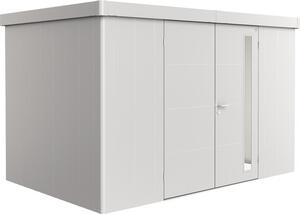 Magazie grădină Biohort Neo 2D metal ușă dublă 348x236 cm argintiu metalizat
