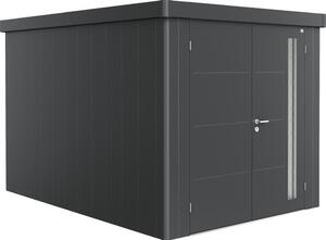 Magazie grădină Biohort Neo 4B metal ușă dublă 236x348 cm gri închis metalizat