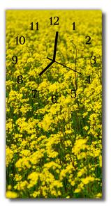Ceas de perete din sticla vertical Blumenfeld peisaje pline de culoare