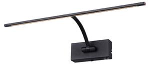 Aplică de perete LED Matisse, lățime 45 cm, negru