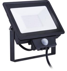 Proiector LED exterior Pila 20W 1700 lumeni IP65, senzor de mișcare, lumină neutră, negru