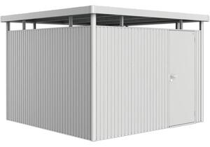 Magazie grădină Biohort HighLine H6 metal ușă standard 314,3x314,3 cm argintiu metalizat