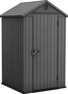 Căsuţă de grădină Keter Darwin 4x4 plastic 125,8x116,7 cm gri